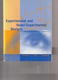 Read Experimental and Quasi-Experimental Designs for Generalized Causal Inference, written by William R. Shadish; Thomas D. Cook; Donald T. Campbell