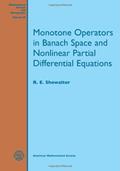 Read Monotone operators in Banach space and nonlinear partial differential equations, written by R. E. Showalter