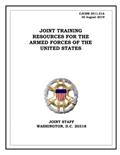 Read Joint Training Resources for the Armed Forces of the United States. CJCSM 3511.01A: 2019-08-30, written by United States Government