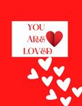 Read YOU ARE LOVED: Beautiful Notebook Journal, Red&white, 8.5 x 11 College-Ruled Pages, written by Prissy Classic Read YOU ARE LOVED: Beautiful Notebook Journal, Red&white, 8.5 x 11 College-Ruled Pages, written by Prissy Classic