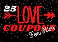 Read Love Coupons For Him: Coupon Book With 25 Vouchers For Him | Novelty Valentines Day, Birthday and Anniversary Gift, written by SH Coupon Paperwork Co.