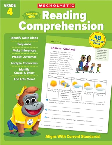 Read Scholastic Success with Reading Comprehension Grade 4 Workbook, written by Scholastic Teaching Resources Read Scholastic Success with Reading Comprehension Grade 4 Workbook, written by Scholastic Teaching Resources