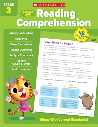 Read Scholastic Success with Reading Comprehension Grade 3 Workbook, written by Scholastic Teaching Resources Read Scholastic Success with Reading Comprehension Grade 3 Workbook, written by Scholastic Teaching Resources