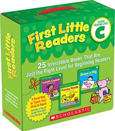 First Little Readers Parent Pack: Guided Reading Level C: 25 Irresistible Books That Are Just the Right Level for Beginning Readers, written by Liza Charlesworth