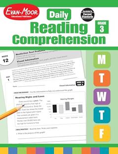 Evan-Moor Daily Reading Comprehension, Grade 3 - Homeschooling and Classroom Resource Workbook, Reproducible Worksheets, Teaching Edition, Fiction and Nonfiction, Lesson Plans, Test Prep, written by Evan-Moor Educational Publishers; Evan-Moor Educational Publishers