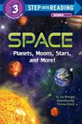 Read Space: Planets, Moons, Stars, and More! (Step into Reading), written by Joe Rhatigan