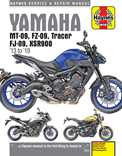 Read Yamaha MT-09,FZ-09,Tracer FJ-09, XSR900 (13-19) Haynes Repair Manual (Paperback), written by Editors of Haynes Manuals Read Yamaha MT-09,FZ-09,Tracer FJ-09, XSR900 (13-19) Haynes Repair Manual (Paperback), written by Editors of Haynes Manuals