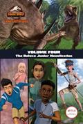 Read Camp Cretaceous, Volume Four: The Deluxe Junior Novelization (Jurassic World: Camp Cretaceous), written by Steve Behling