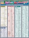 Read Italian Vocabulary QuickStudy Laminated Reference Guide (QuickStudy Academic), written by Joseph Levi Ph.D.