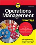 Read Operations Management For Dummies, written by Mary Ann Anderson; Edward J. Anderson; Geoffrey Parker