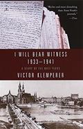 Read I Will Bear Witness, Volume 1: A Diary of the Nazi Years: 1933-1941, written by Victor Klemperer