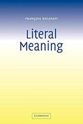 Read Literal Meaning, written by François Recanati