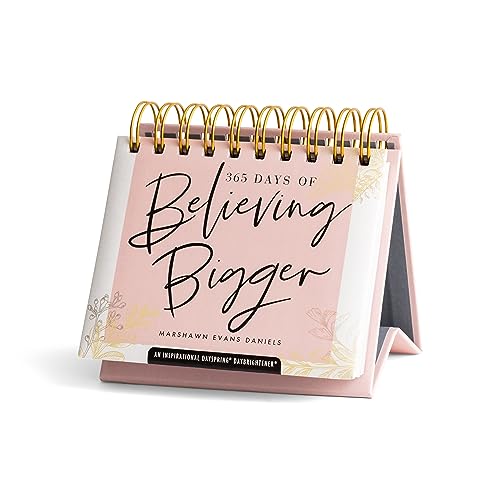 Read 365 Days of Believing Bigger: An Inspirational DaySpring DayBrightener - Perpetual Calendar, written by Marshawn Evans Daniels Read 365 Days of Believing Bigger: An Inspirational DaySpring DayBrightener - Perpetual Calendar, written by Marshawn Evans Daniels