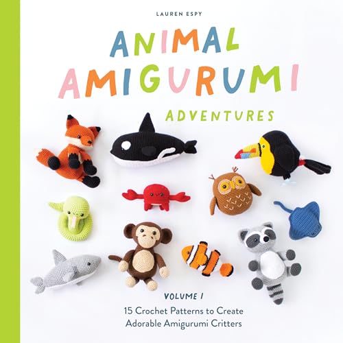Read Animal Amigurumi Adventures Vol. 1: 15 Crochet Patterns to Create Adorable Amigurumi Critters, written by Lauren Espy Read Animal Amigurumi Adventures Vol. 1: 15 Crochet Patterns to Create Adorable Amigurumi Critters, written by Lauren Espy