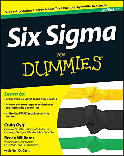 Read Six Sigma For Dummies, written by Craig Gygi; Bruce Williams Read Six Sigma For Dummies, written by Craig Gygi; Bruce Williams