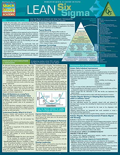 Read Lean Six Sigma QuickStudy Laminated Reference Guide (QuickStudy Business), written by Craig Gygi Read Lean Six Sigma QuickStudy Laminated Reference Guide (QuickStudy Business), written by Craig Gygi