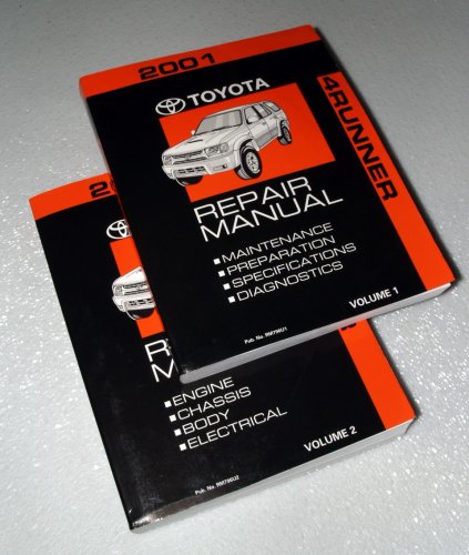 Read 2001 Toyota 4Runner Repair Manuals (2 Volume Set), written by Toyota Motor Corporation