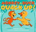 Read Monkey and Duck Quack Up!, written by Jennifer Hamburg