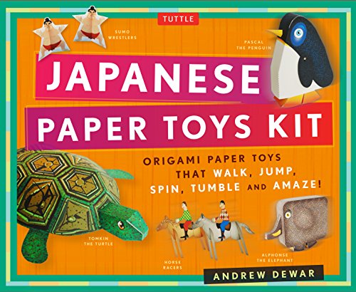 Read Japanese Paper Toys Kit: Origami Paper Toys that Walk, Jump, Spin, Tumble and Amaze!, written by Andrew Dewar Read Japanese Paper Toys Kit: Origami Paper Toys that Walk, Jump, Spin, Tumble and Amaze!, written by Andrew Dewar