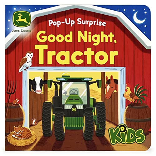 Read John Deere Kids Good Night Tractor on the Farm: Deluxe Lift-a-Flap & Pop-Up Surprise Board Book, Ages 2-6, written by Jack Redwing Read John Deere Kids Good Night Tractor on the Farm: Deluxe Lift-a-Flap & Pop-Up Surprise Board Book, Ages 2-6, written by Jack Redwing