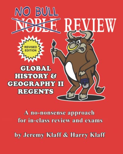 Read No Bull Review - Global History & Geography II Regents, written by Jeremy Klaff; Harry Klaff
