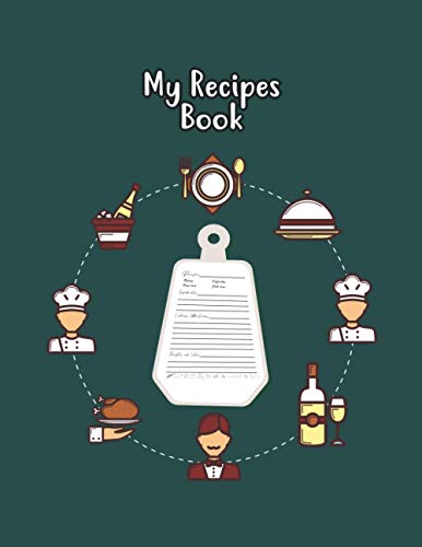 Read My Recipes Book: Perfect Empty Personal or Family Cookbook Journal for Women to Note Down 120 Favorite Recipes, written by Lerocorer Publication Read My Recipes Book: Perfect Empty Personal or Family Cookbook Journal for Women to Note Down 120 Favorite Recipes, written by Lerocorer Publication