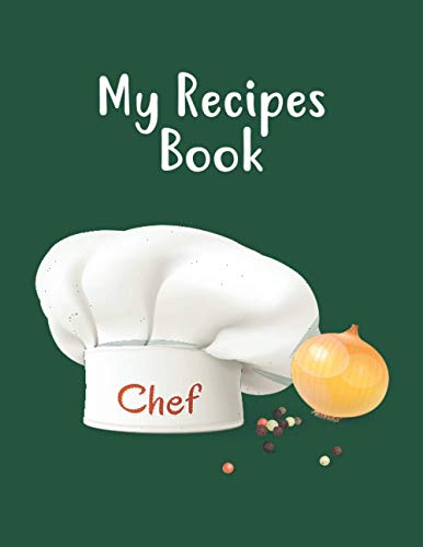 Read My Recipes Book: Customized Food Cookbook Format Blank Recipes Book Journal To Write In Favorite Recipes, written by Lerocorer Publication
