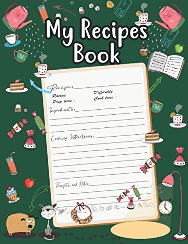 Read My Recipes Book: Customized Food Cookbook Format Blank Recipe Journal to write in or note down your favorite recipes, written by Lerocorer Publication Read My Recipes Book: Customized Food Cookbook Format Blank Recipe Journal to write in or note down your favorite recipes, written by Lerocorer Publication