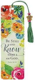 Read Be Still and Know That I Am God Beaded Bookmark, written by Peter Pauper Press