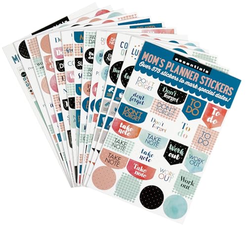 Read Essentials Mom's Planner Stickers (Set of 575 Stickers), written by Peter Pauper Press Inc.