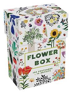 Flower Box: 100 Postcards by 10 artists, written by Princeton Architectural Press