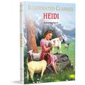 Read Heidi : illustrated Abridged Children Classics English Novel with Review Questions (Illustrated Classics), written by Johanna Spyri
