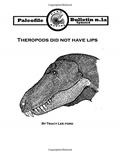 Read Theropods did not have lips, update (Paleofile Bulletin), written by Tracy Lee Ford