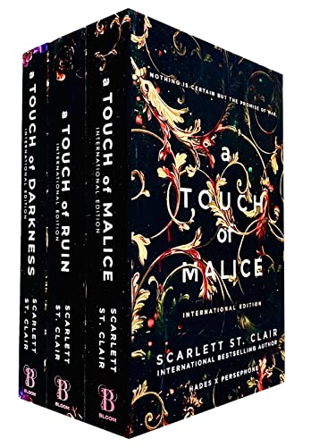 Read Hades X Persephone 3 Books Collection Set By Scarlett St. Clair(A Touch of Darkness, A Touch of Ruin & A Touch of Malice), written by Scarlett St. Clair