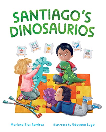 Read Santiago's Dinosaurios, written by Mariana Ríos Ramírez