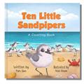 Read Ten Little Sandpipers, written by Kim Ann