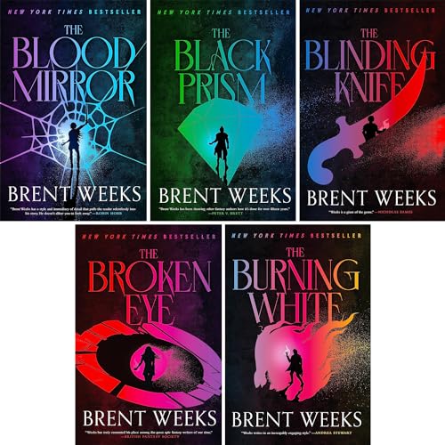 Read Brent Weeks 5 Books Collection Set (The Black Prism, The Blinding Knife, The Broken Eye, The Blood Mirror, The Burning White), written by Brent Weeks Read Brent Weeks 5 Books Collection Set (The Black Prism, The Blinding Knife, The Broken Eye, The Blood Mirror, The Burning White), written by Brent Weeks