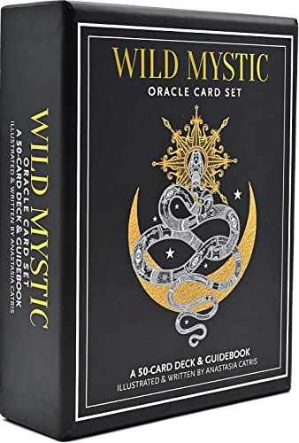 Read Wild Mystic Oracle Card Deck: A 50-Card Deck and Guidebook, written by Anastasia Catris