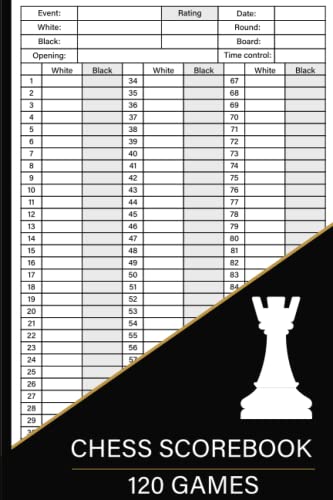Read Chess Scorebook: 100 Games Sheets, Chess Notation Book, Chess Annotation Log Notebook Chess Workbook, Moves Tracking Journal, 100 Moves, written by Lizzee Lipsey