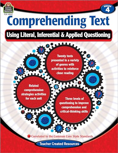Read Comprehending Text: Using Literal Inferential Applied Questioning Grade 4, written by Cristina Krysinski Read Comprehending Text: Using Literal Inferential Applied Questioning Grade 4, written by Cristina Krysinski