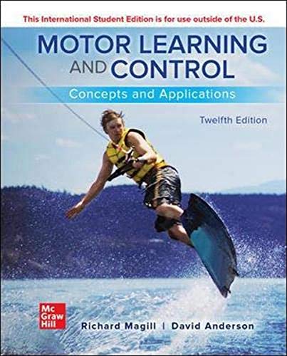 Read Motor Learning & Control Concepts, written by Richard Magill; David Anderson Read Motor Learning & Control Concepts, written by Richard Magill; David Anderson