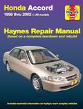 Read Honda Accord 1998 thru 2002 Haynes Repair Manual: All Models, written by Jay Storer Read Honda Accord 1998 thru 2002 Haynes Repair Manual: All Models, written by Jay Storer