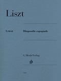 Read Rhapsodie espagnole: Klavier zu zwei Händen; Urtextausgabe; revidierte Ausgabe von HN 764 (German, English and French Edition), written by Franz Liszt