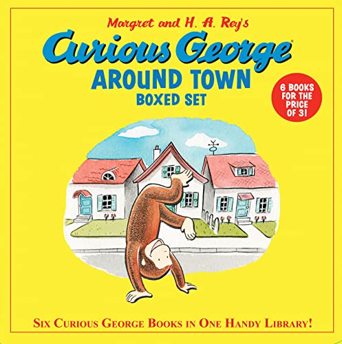 Read Curious George Around Town 6-Book Box Set: 6 Favorite 8x8s!, written by H. A. Rey Read Curious George Around Town 6-Book Box Set: 6 Favorite 8x8s!, written by H. A. Rey