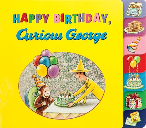 Read Happy Birthday, Curious George, written by H. A. Rey Read Happy Birthday, Curious George, written by H. A. Rey