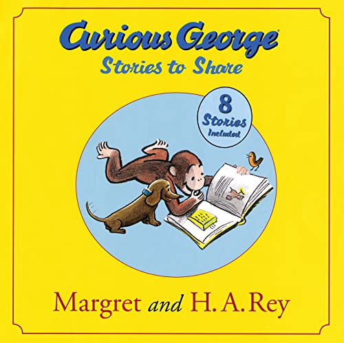 Read Curious George Stories to Share, written by H. A. Rey; Margret Rey