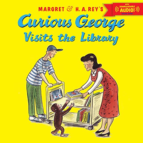Read Curious George Visits the Library, written by H. A. Rey