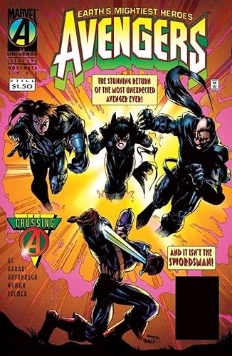 Read Avengers (1963-1996) #392, written by Bob Harras; Mike Gustovich