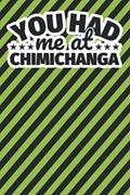 Read Notebook lined: You had me at chimichanga, written by Fabian Rollbrett