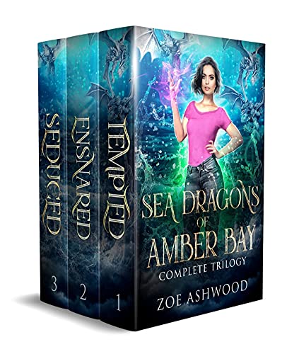 Read Sea Dragons of Amber Bay: The Complete Trilogy, written by Zoe Ashwood